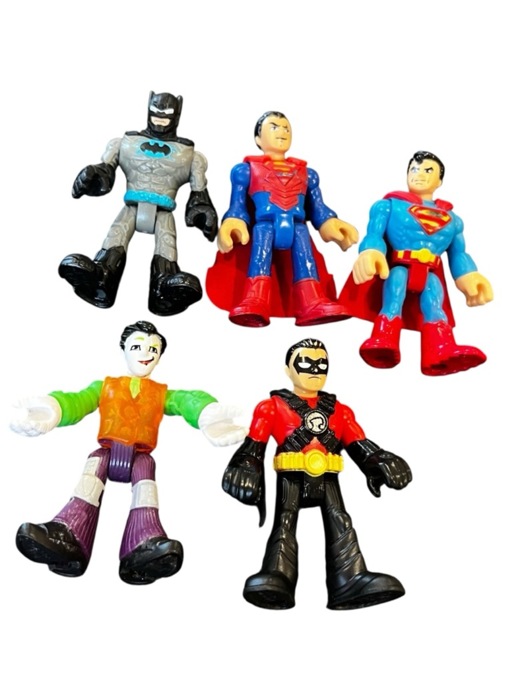 Fisher Price Imaginext figures DC Super Friends Superman Batman lot